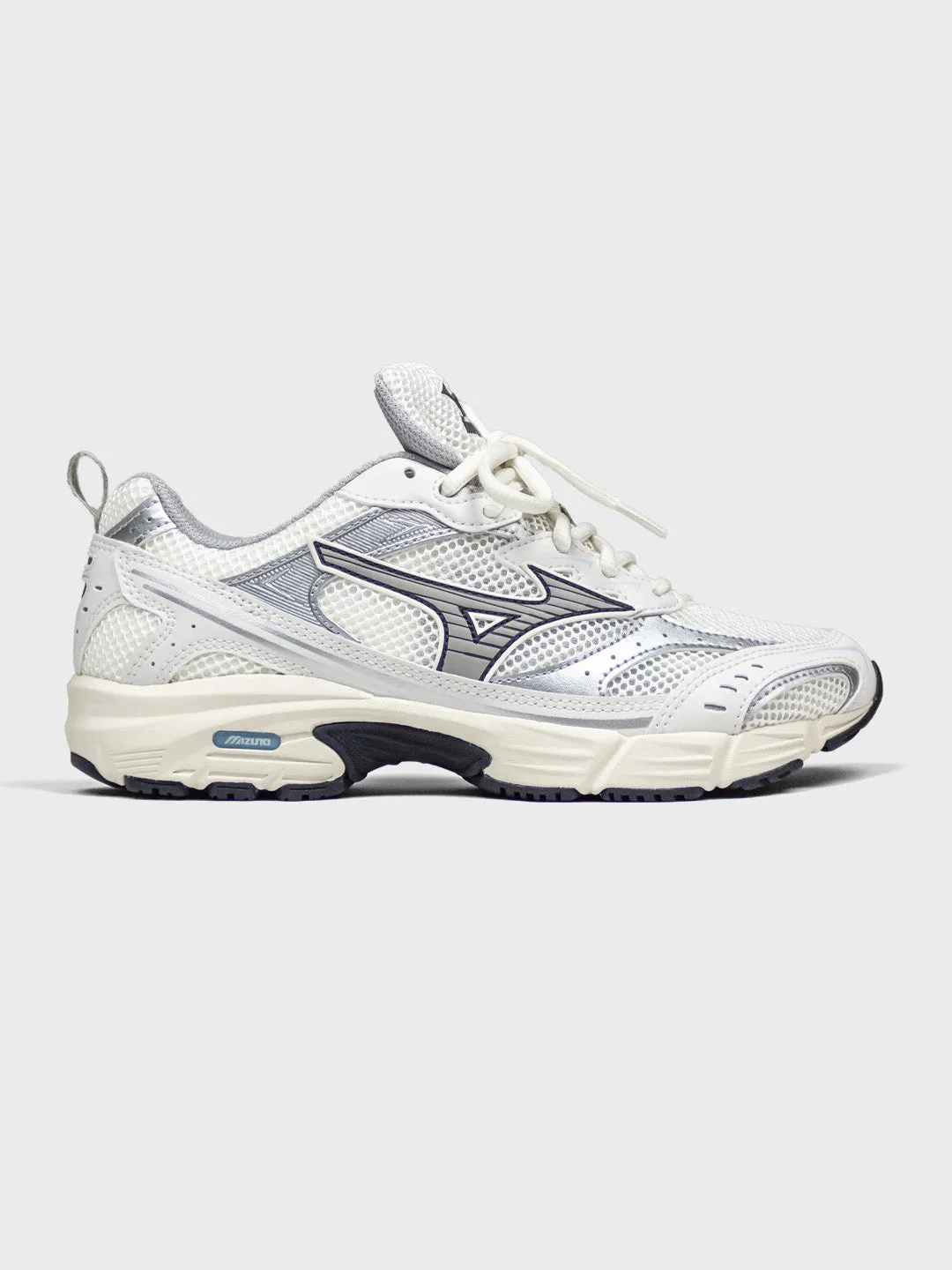 Mizuno MXR Sport Sneakers | White/Harbor Mist