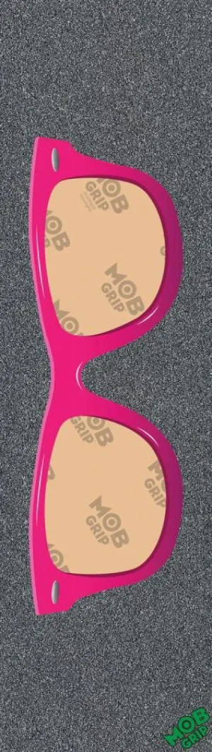 MOB Graphic Skateboard Grip Tape Sunnies Clear
