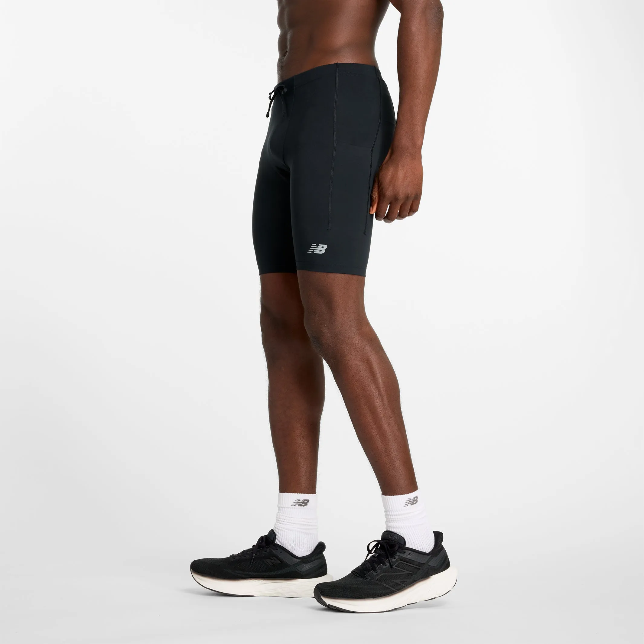 New Balance - NB Sleek Pocket Half Tight 9 - Homme