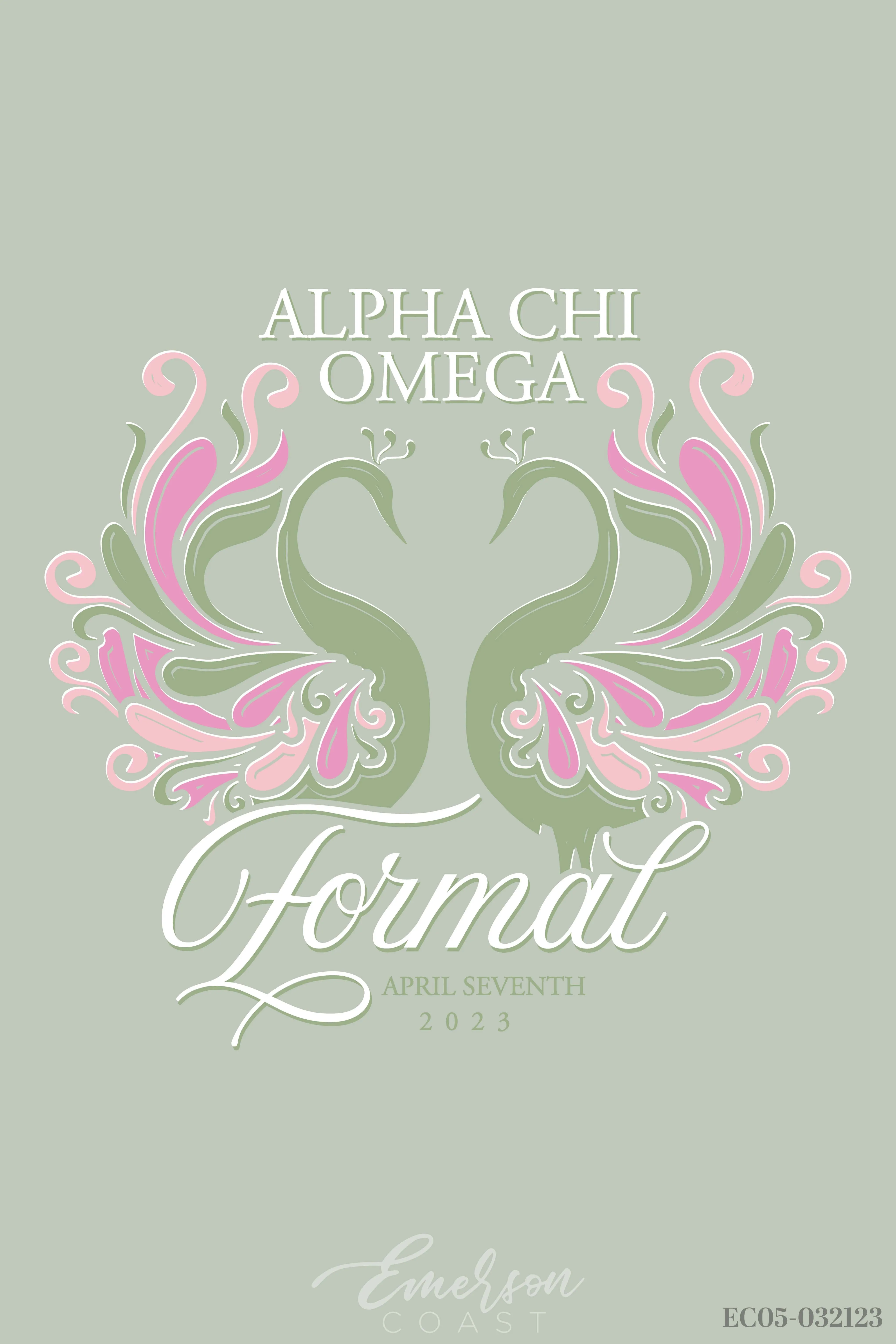 NEW Kappa Delta University of Louisiana at Lafayette Mistletoe Formal T-shirt