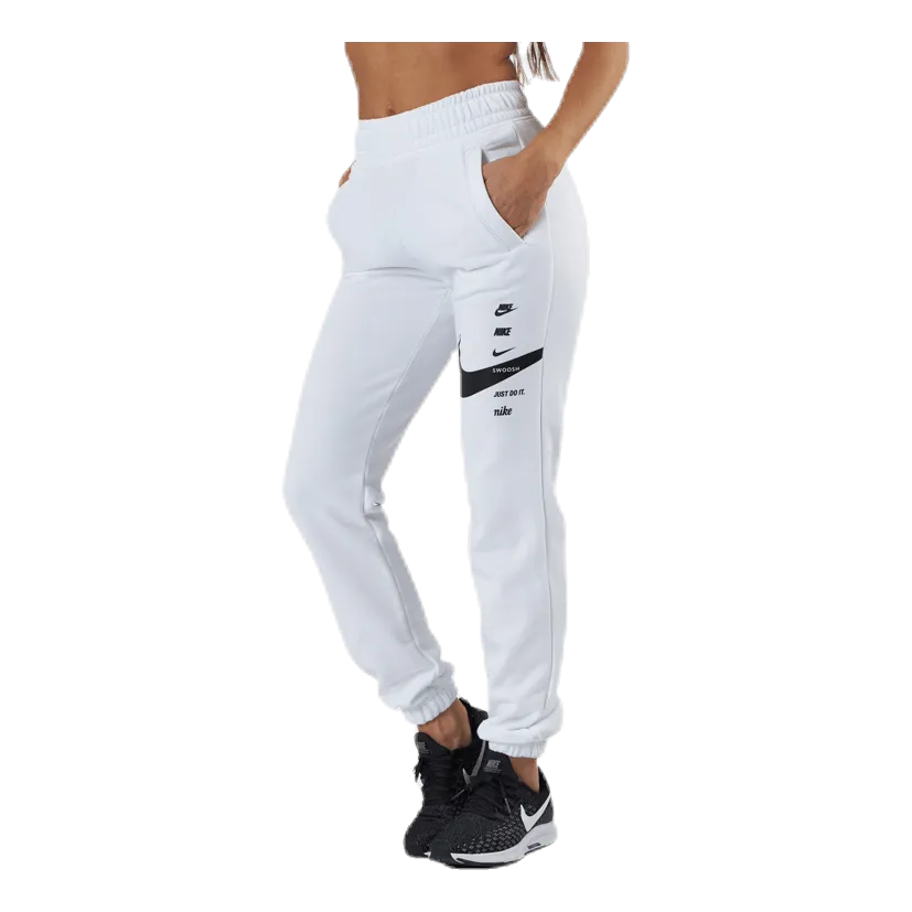 Nsw Swsh Pant Flc Bb White/Black