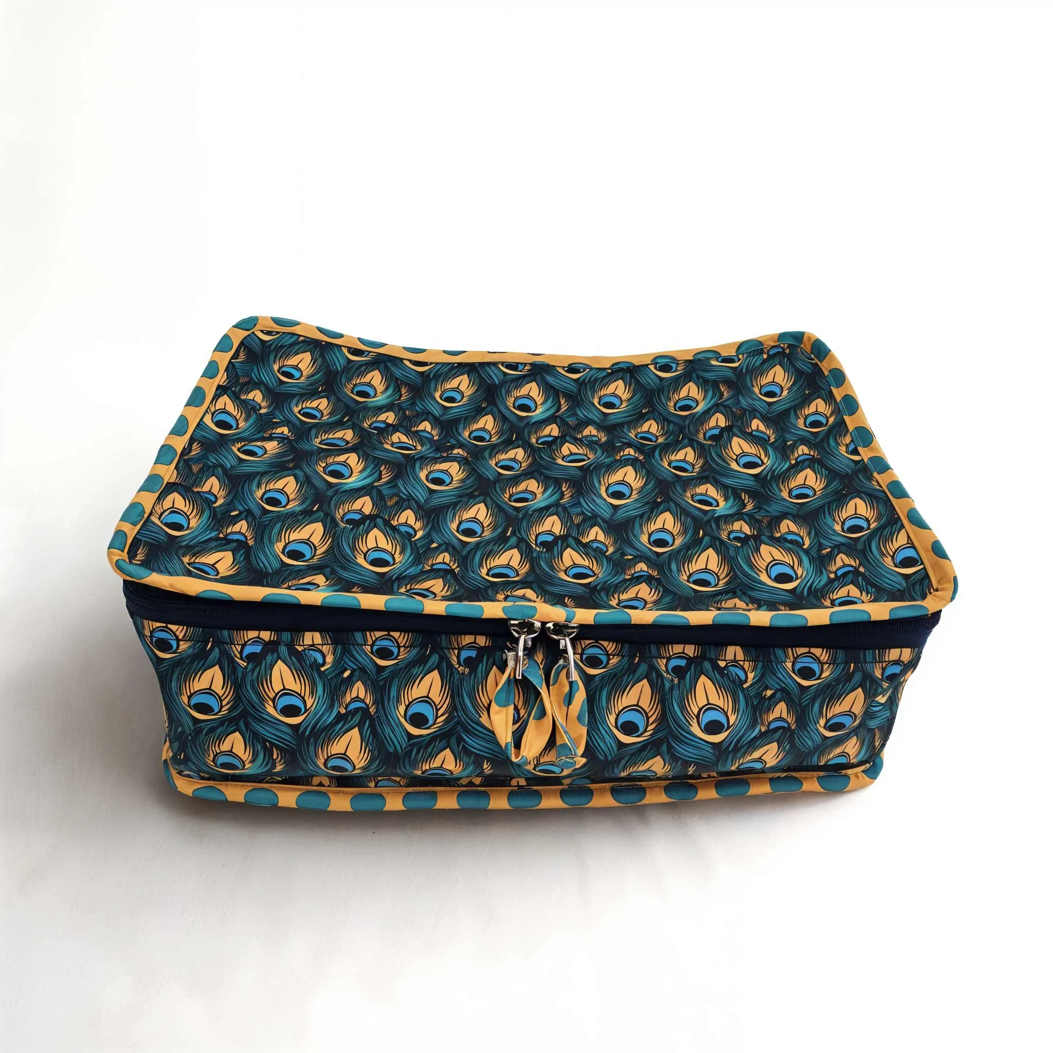 PEACOCK GLORY Print Bridal Essential Pack