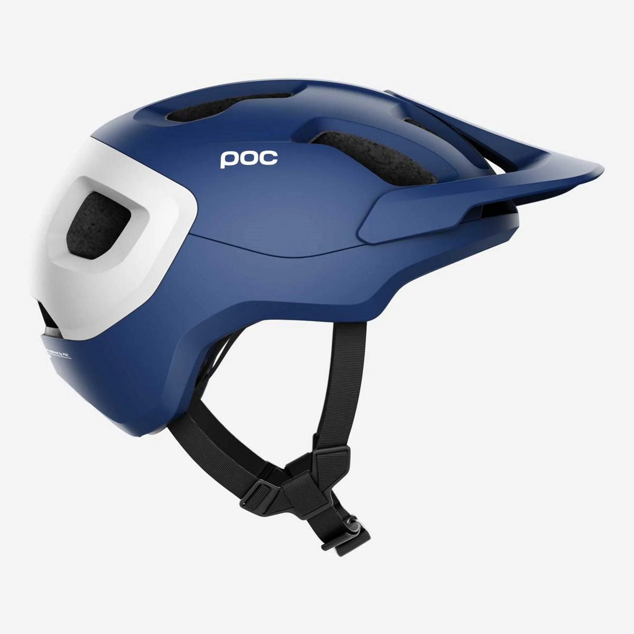 POC Axion Spin Helmet Matt Lead Blue