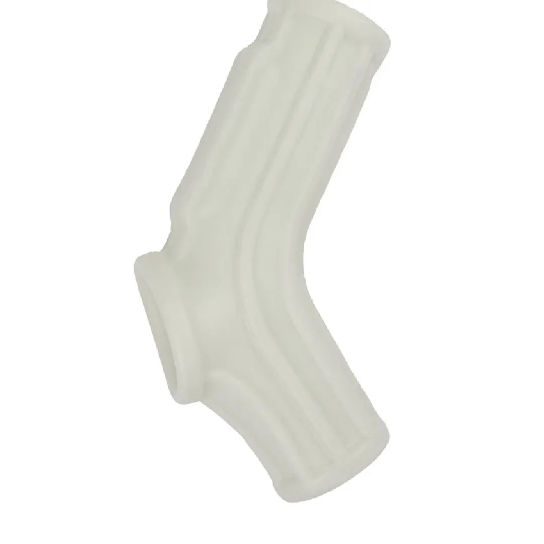 Power Sleeve Sleek Fit Vibrating Penis Enhancer with Ball Strap - White