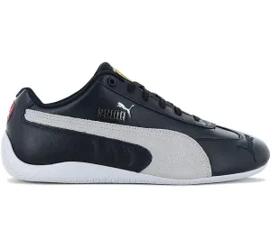 PUMA x Scuderia Ferrari - Speedcat Leather - Herren Sneakers Schuhe Leder Schwarz 307514-01