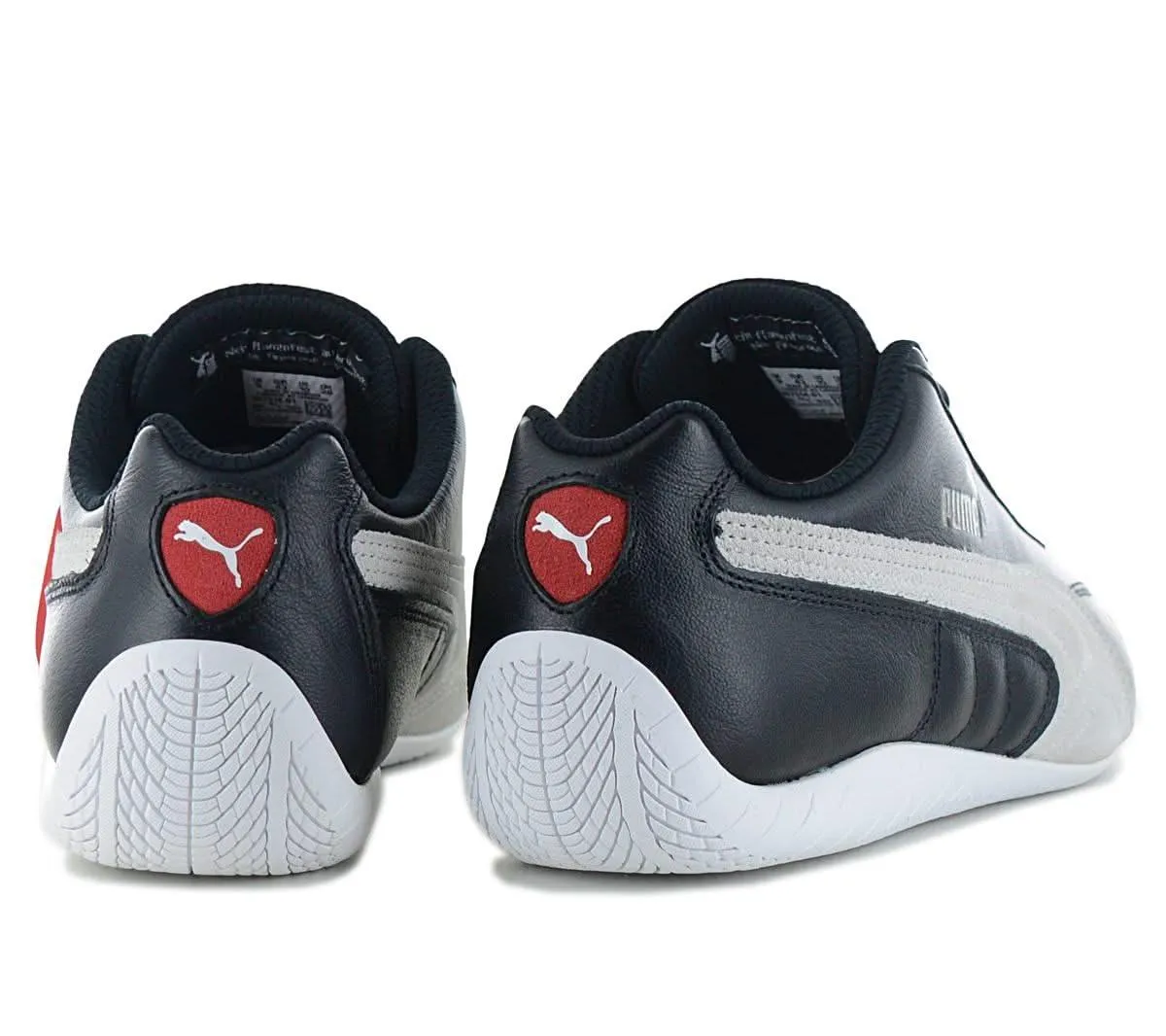 PUMA x Scuderia Ferrari - Speedcat Leather - Herren Sneakers Schuhe Leder Schwarz 307514-01