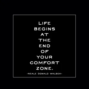 "comfort zone" magnet
