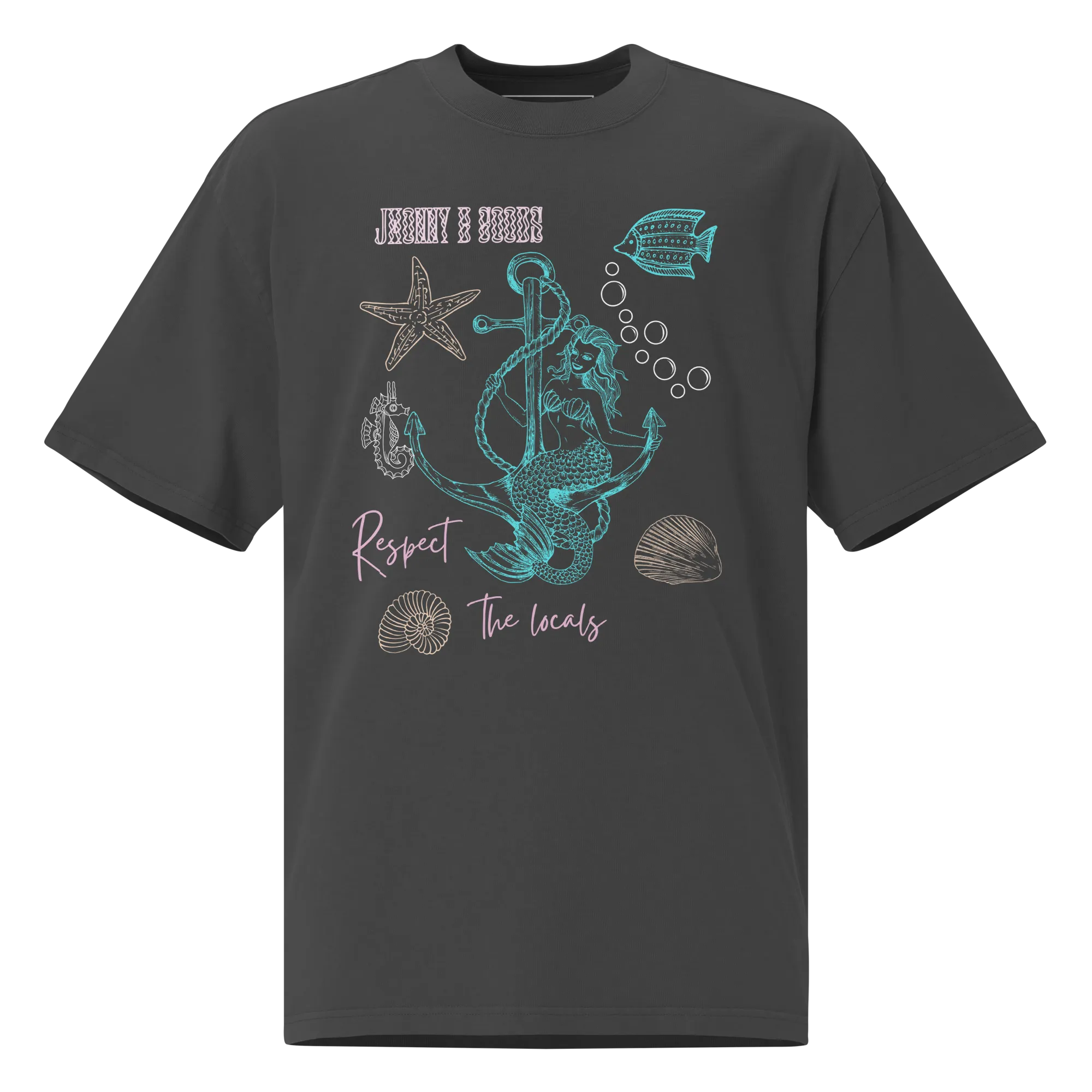 Respect The Locals Women's - Oversized Vintage Tee