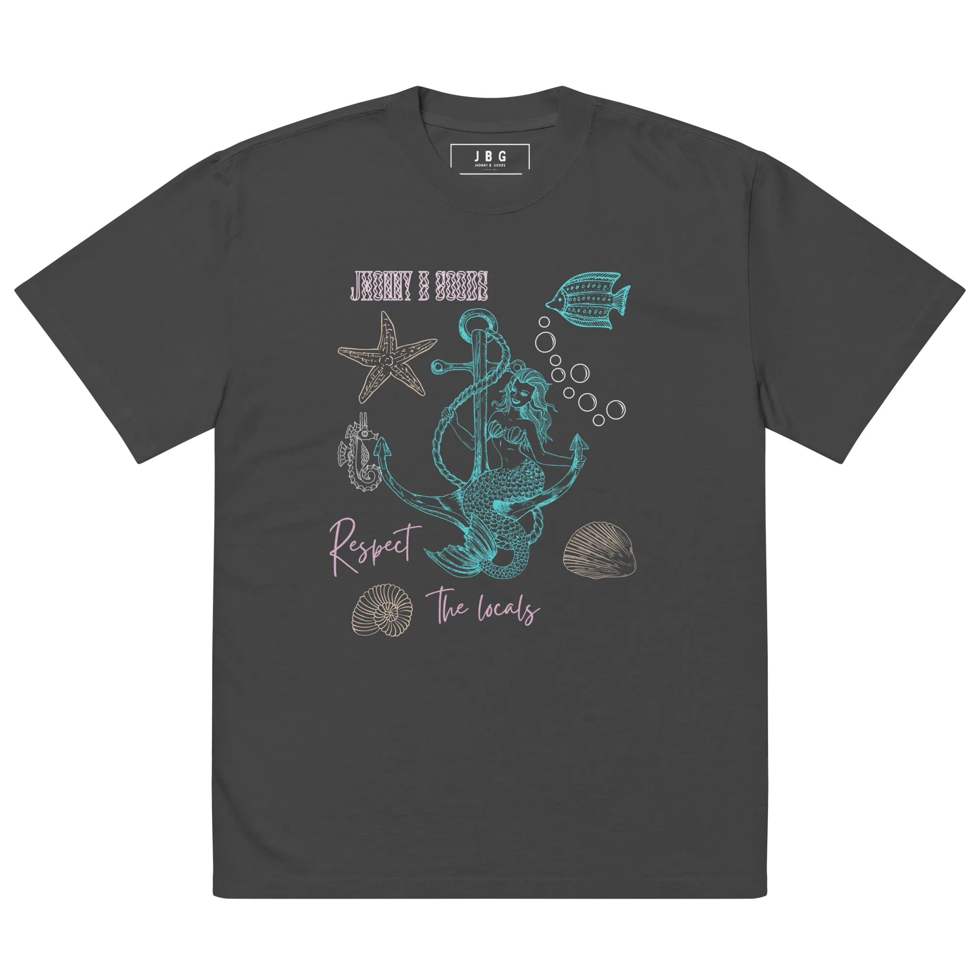 Respect The Locals Women's - Oversized Vintage Tee