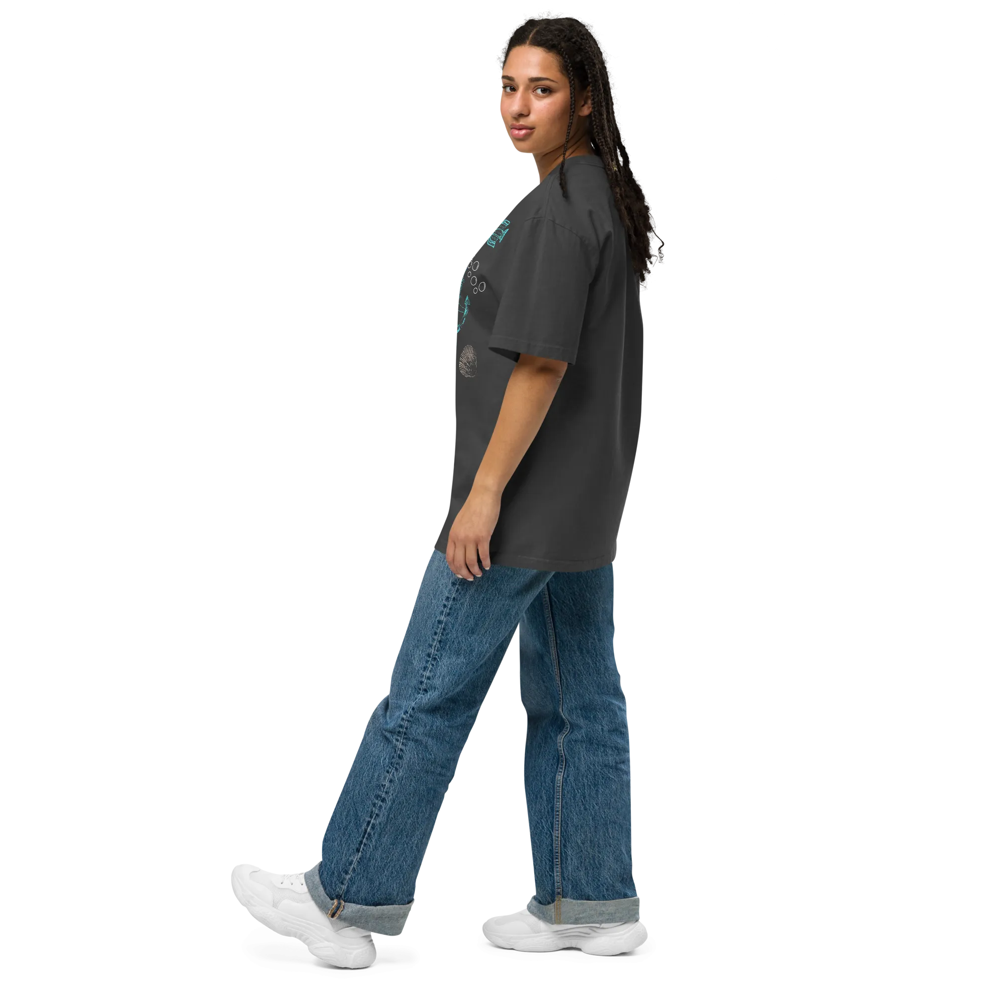 Respect The Locals Women's - Oversized Vintage Tee
