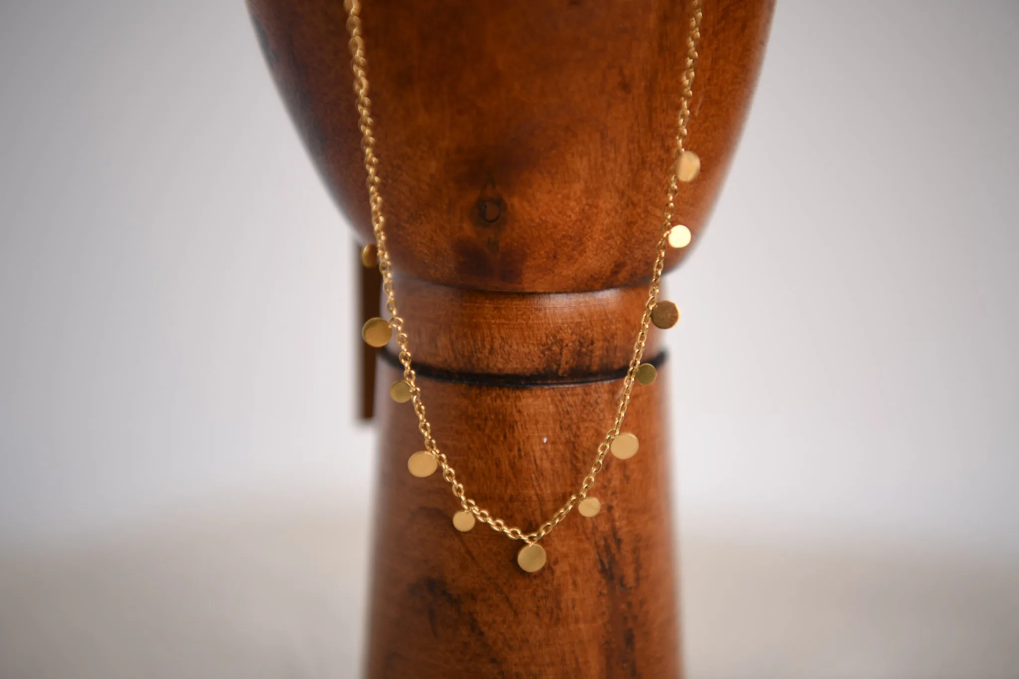 Riverstone Radiant Round Charm Necklace