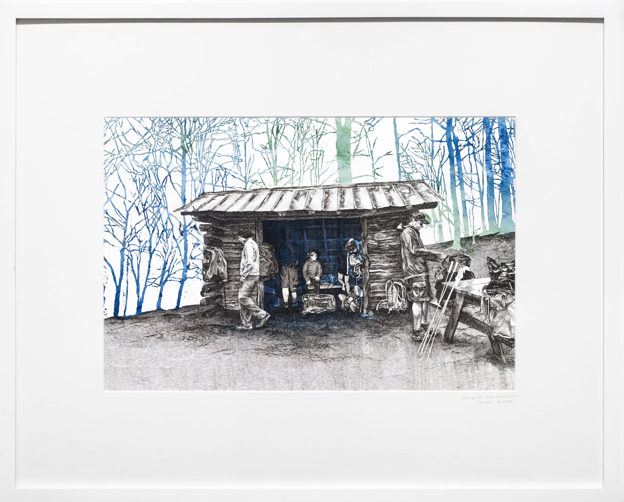 Roaring Fork Shelter, North Carolina, [ 35.805, -82.94978 ]