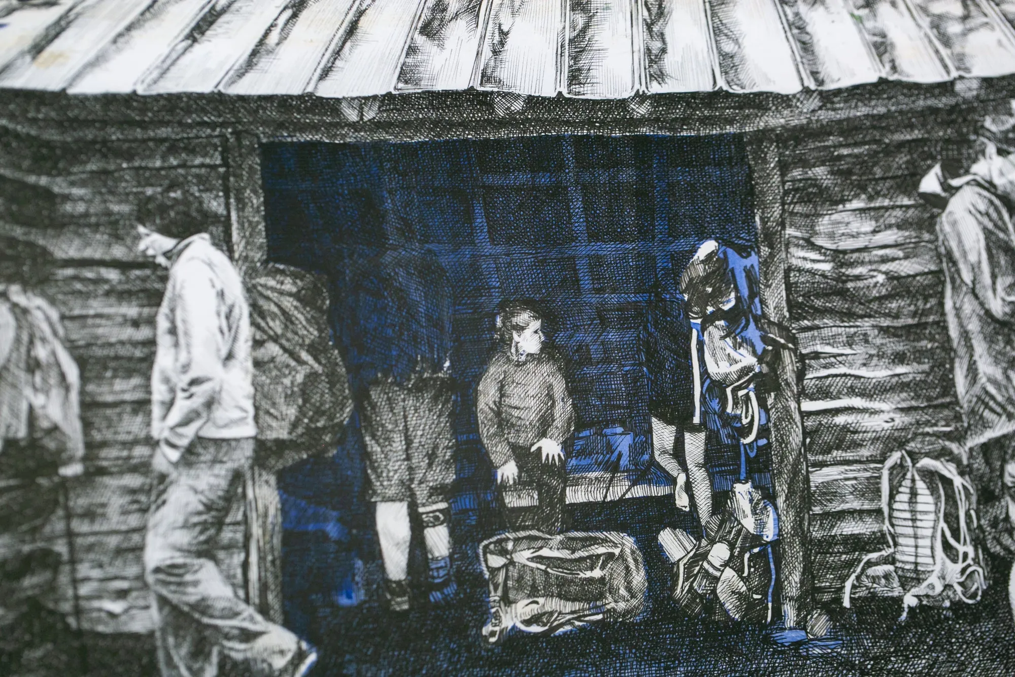 Roaring Fork Shelter, North Carolina, [ 35.805, -82.94978 ]