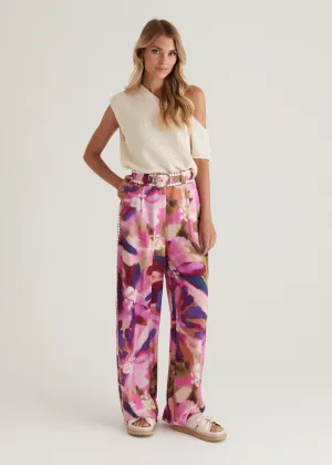 Sariyah Pants - Orchid Floral