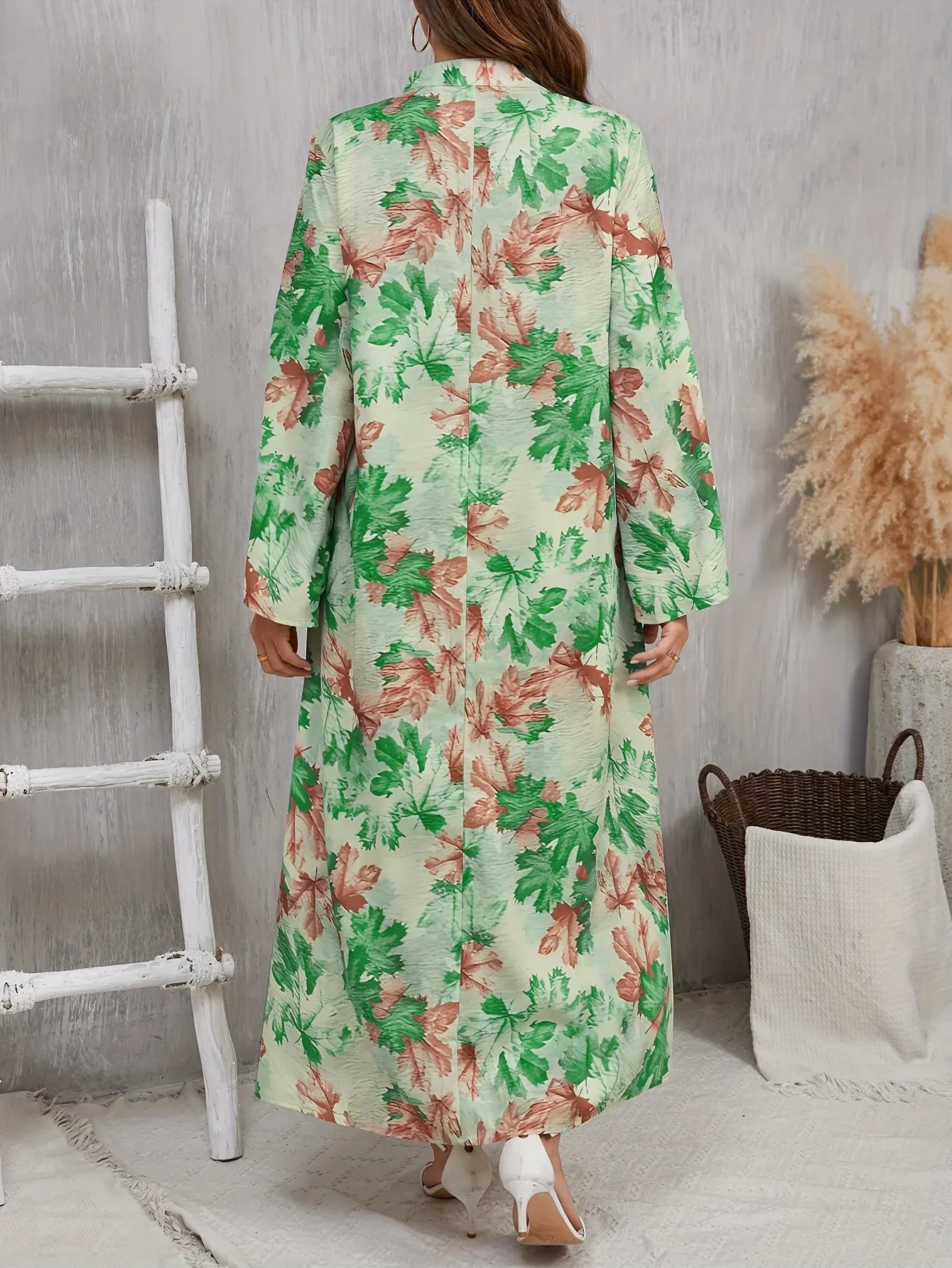 Serena | Plus Size Floral Maxi Dress