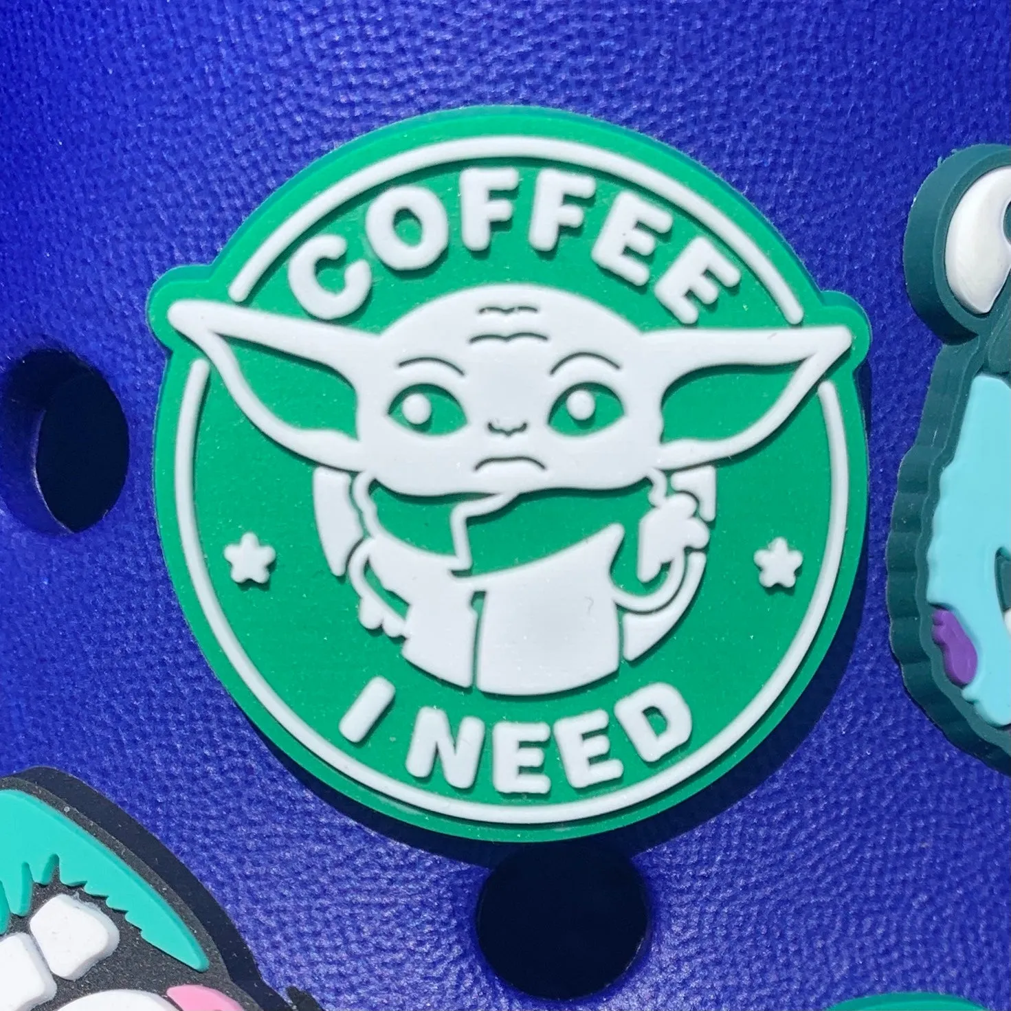 SHOE CHARMS - COFFEE I NEED