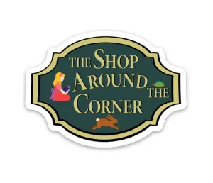 SHOP AROUND THE CORNER | STICKER