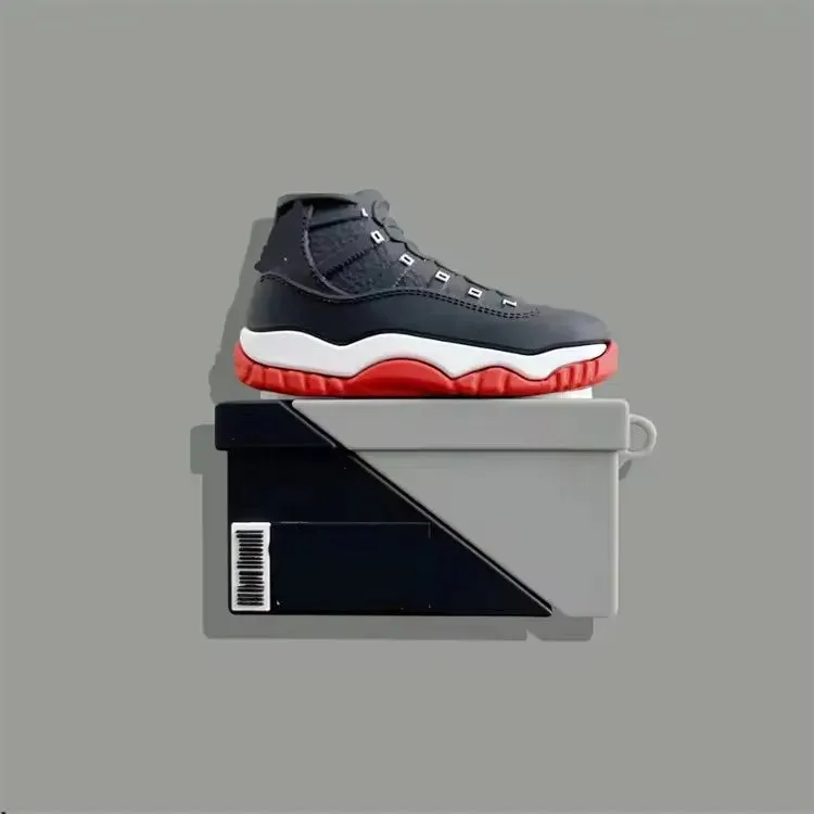 Silicone AJ Sneaker Box Airpod Case