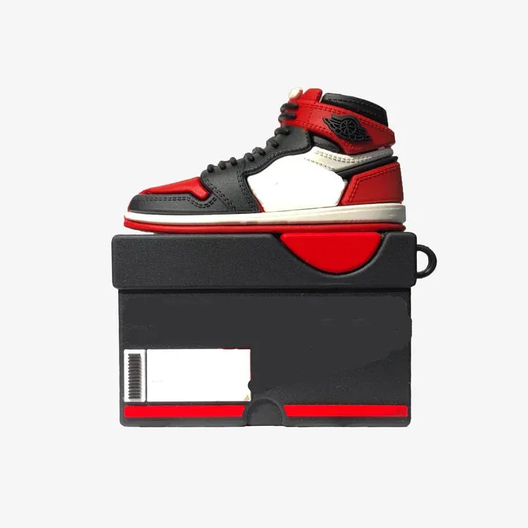 Silicone AJ Sneaker Box Airpod Case