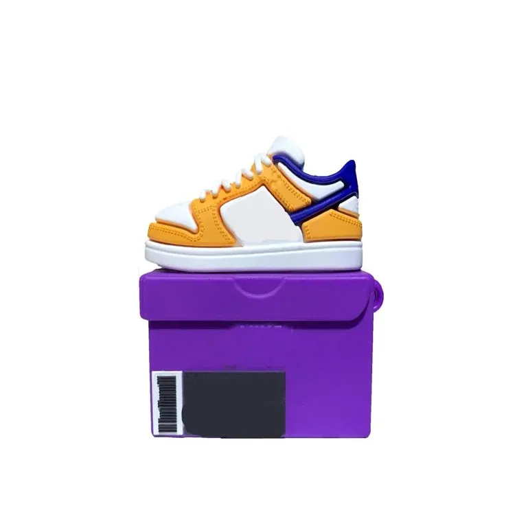 Silicone AJ Sneaker Box Airpod Case