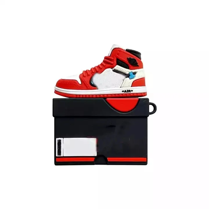 Silicone AJ Sneaker Box Airpod Case