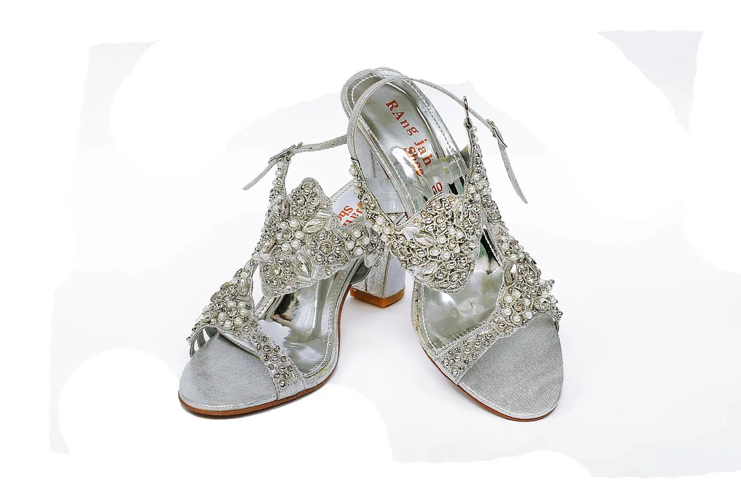 Silver Color Formal Sandals-RS20