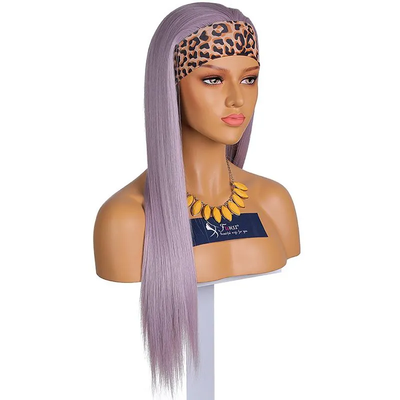Sleek Straight Boho Style Headband Wig 180% Density Glueless Wig