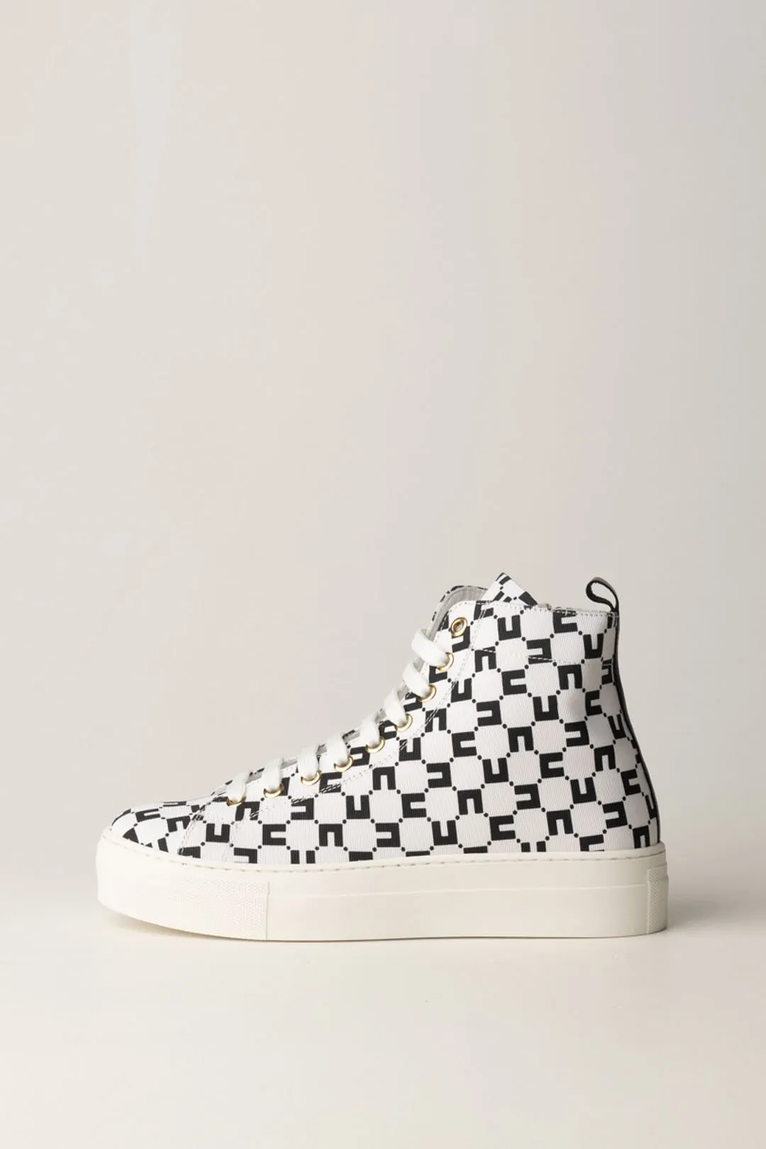Sneakers Alta con Logo