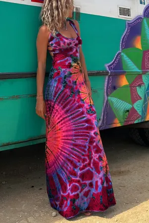SOPHIE - Floral Backless Dress