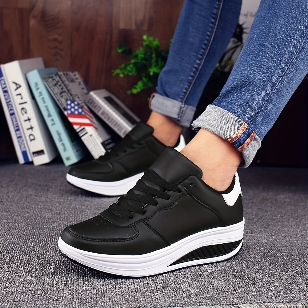 Sophie - Zwarte Urban-Sneaker