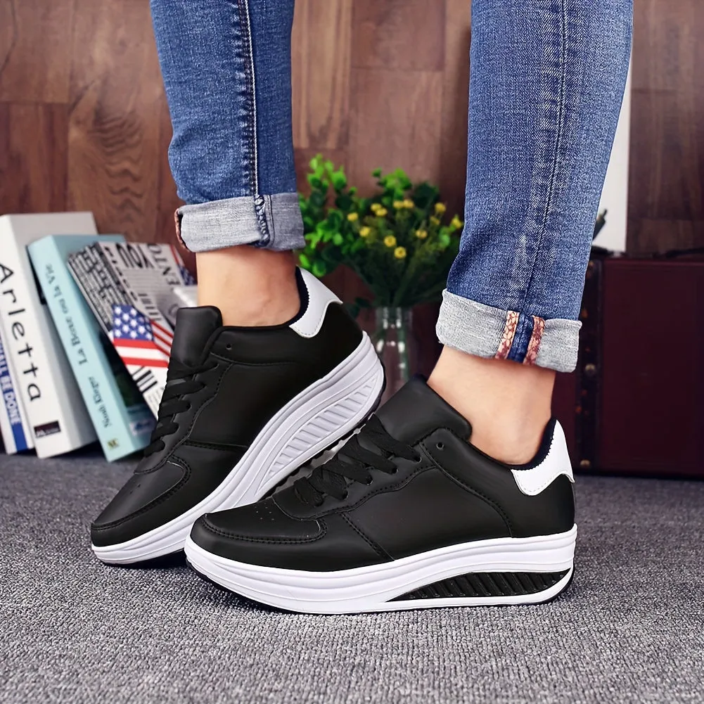 Sophie - Zwarte Urban-Sneaker