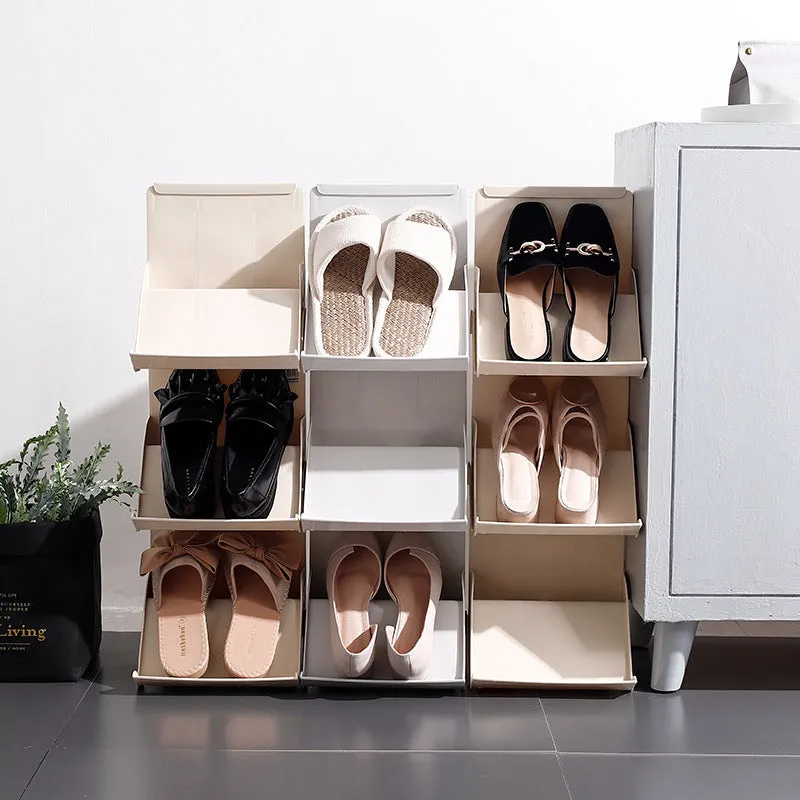 Stackable Shoe Rack – Multi-Layer Space-Saving Shoe Storage Organizer