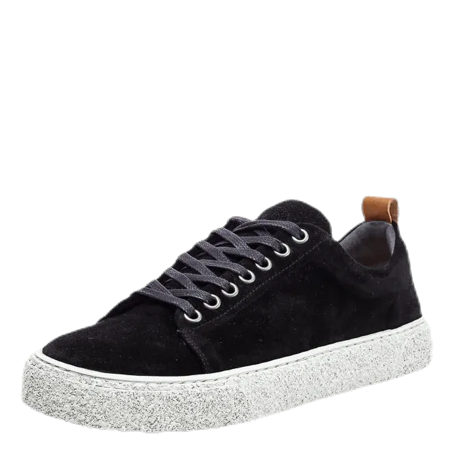 Stoked Low Suede Black