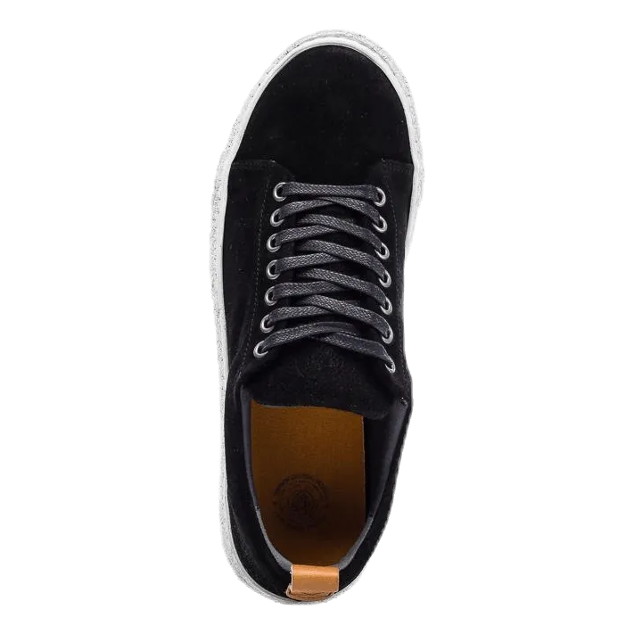 Stoked Low Suede Black