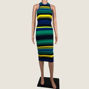 Superdry Stripe Knit Midi Dress 6