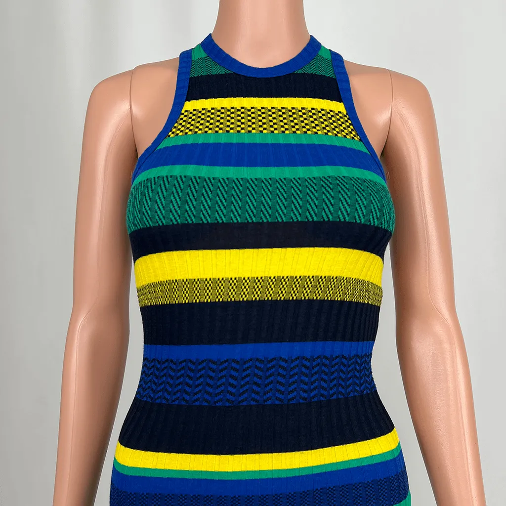 Superdry Stripe Knit Midi Dress 6