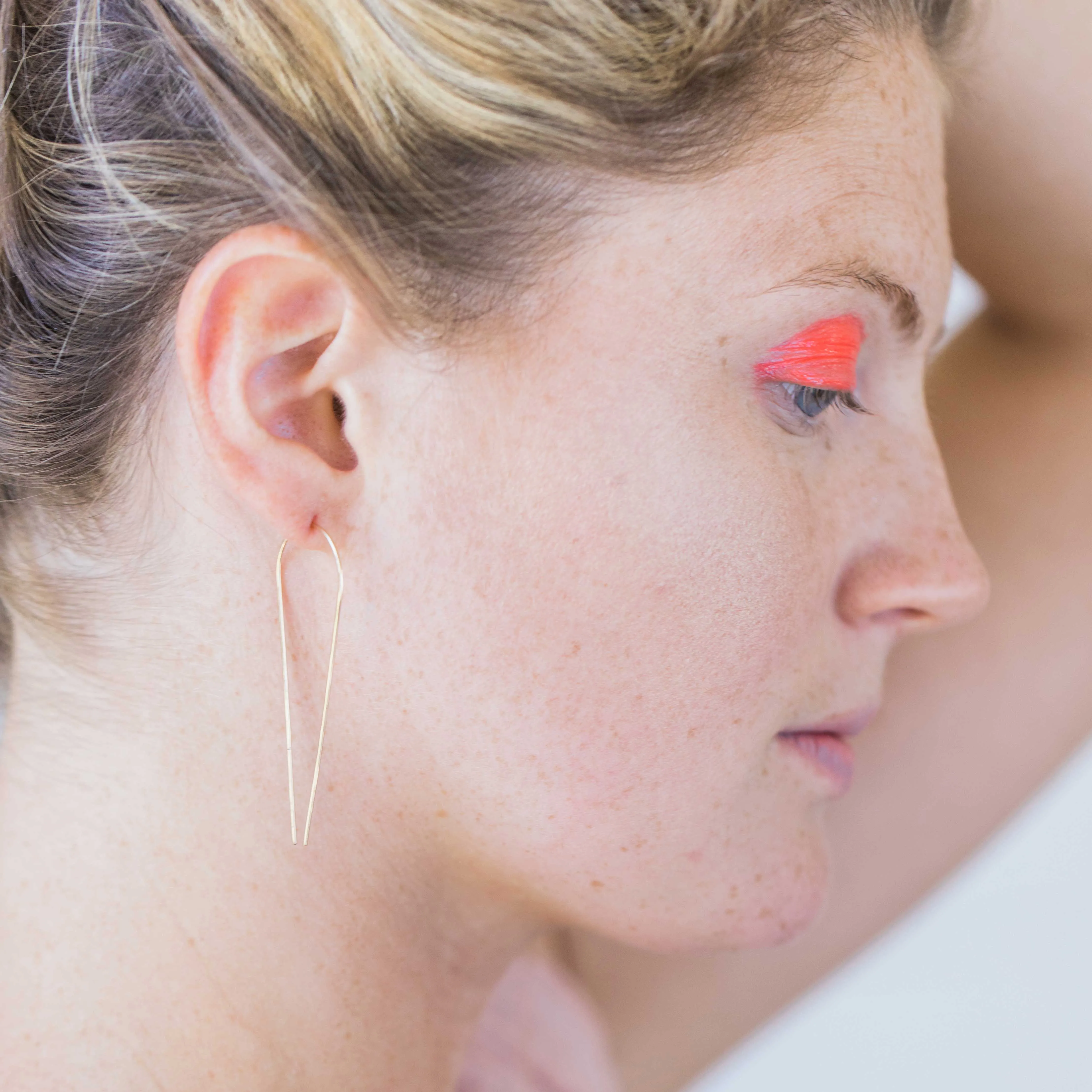 Teardrop Slider Earrings