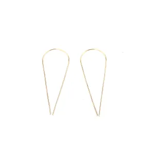 Teardrop Slider Earrings