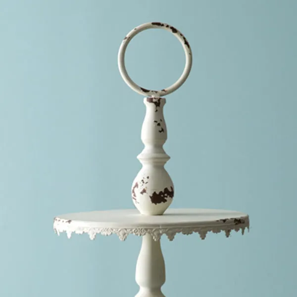 Three-Tier Feminine Farmhouse Display Stand