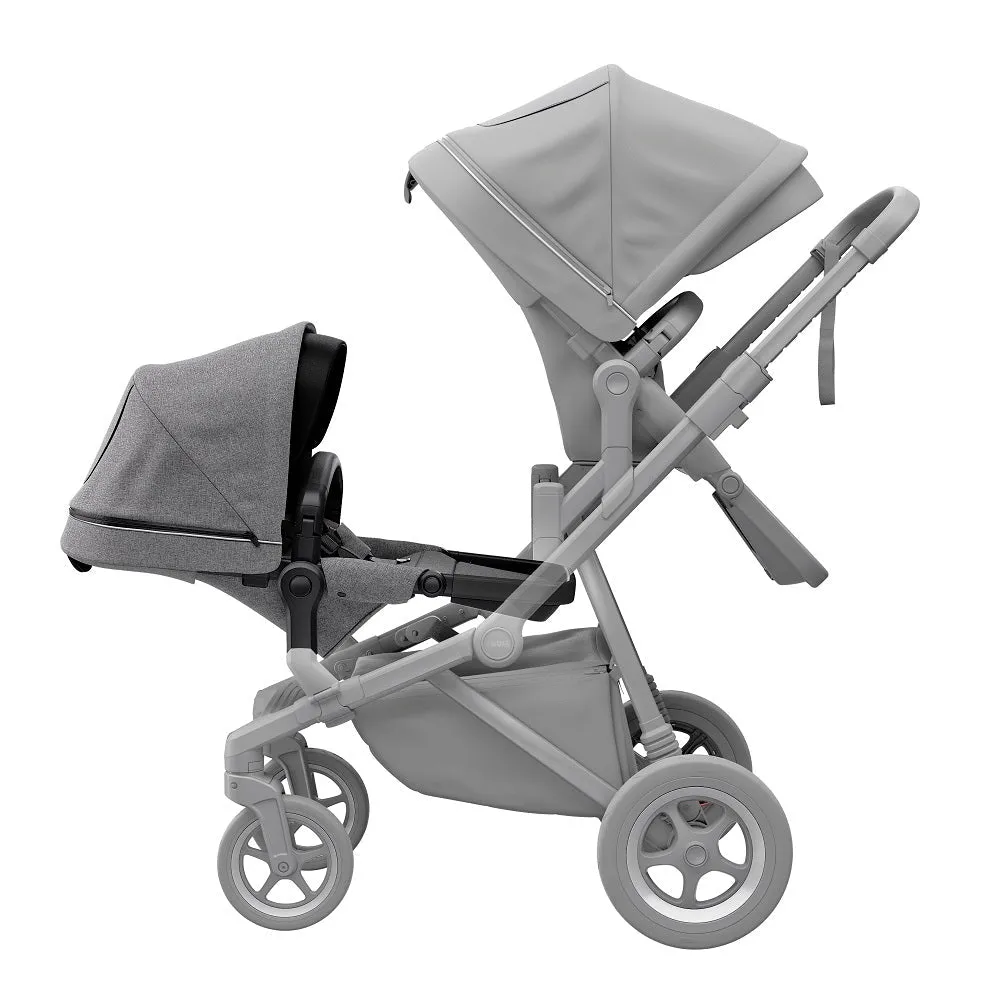 Thule Sleek Sibling Seat (Grey Melange/Black)