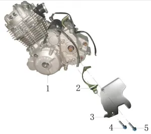Trail 400 Engine Assembly