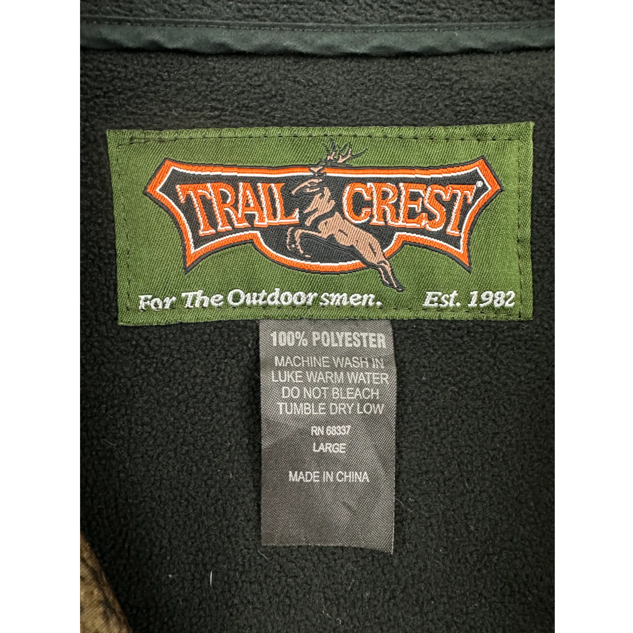TRAIL CREST ZIP UP - (L)