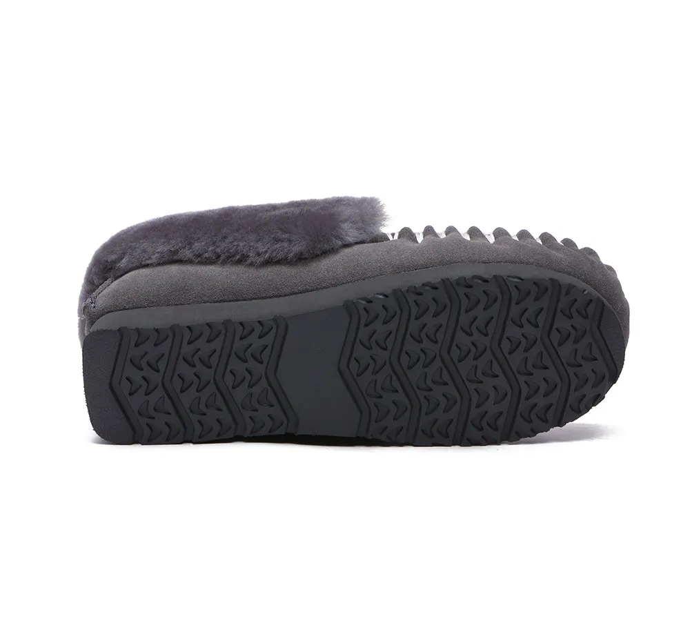 Unisex Sheepskin Popo Moccasin