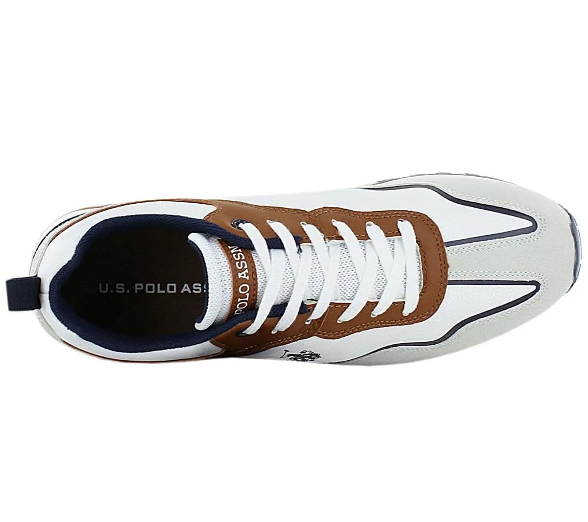U.S. Polo Assn. Tabry 002 - Herren Sneakers Schuhe WHI-CUO01