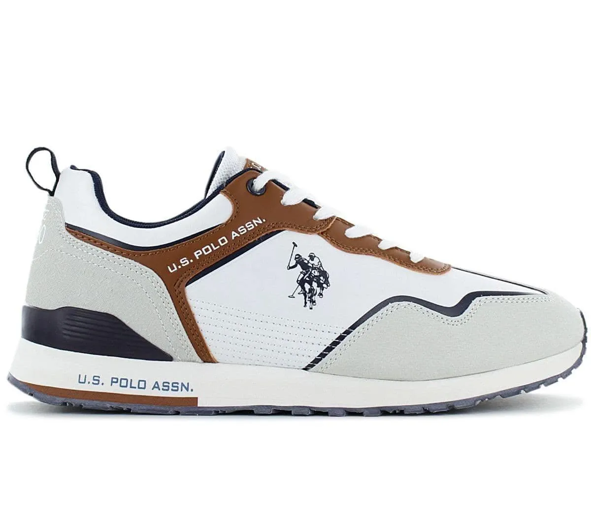 U.S. Polo Assn. Tabry 002 - Herren Sneakers Schuhe WHI-CUO01