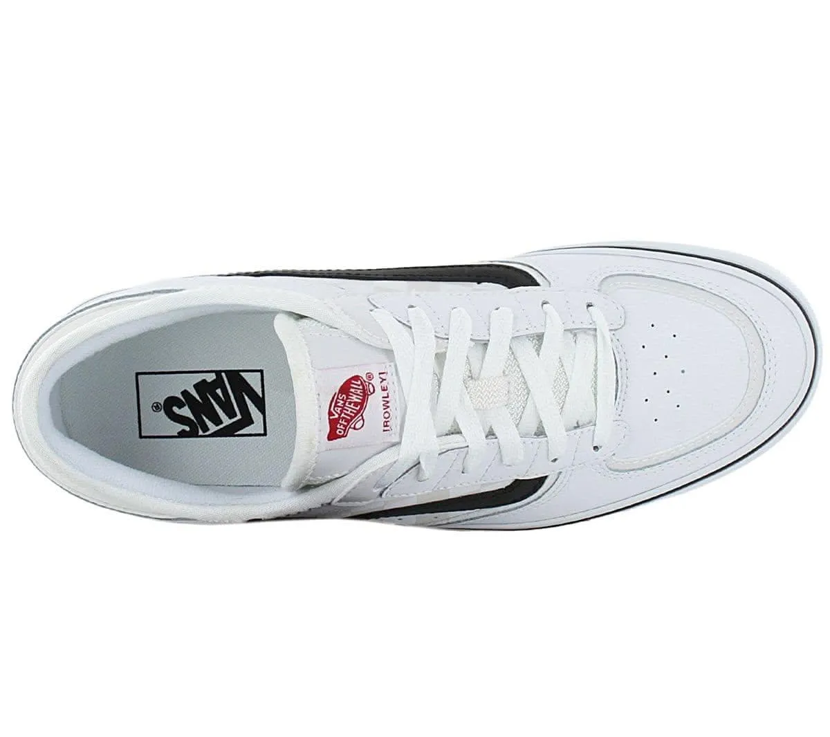 VANS Rowley Classic - Herren Sneakers Schuhe Leder Weiß VN0A4BTTW691