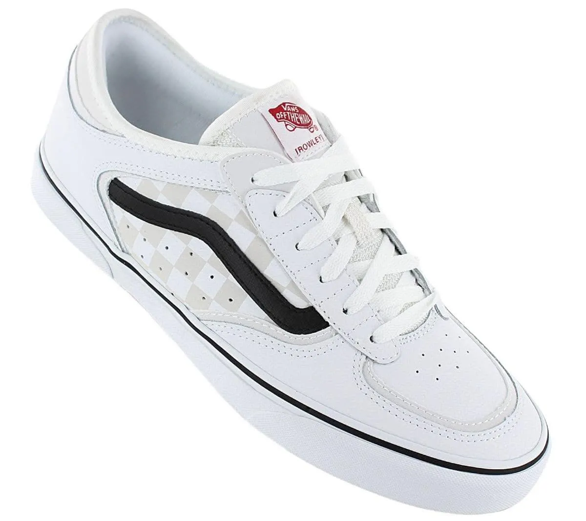 VANS Rowley Classic - Herren Sneakers Schuhe Leder Weiß VN0A4BTTW691
