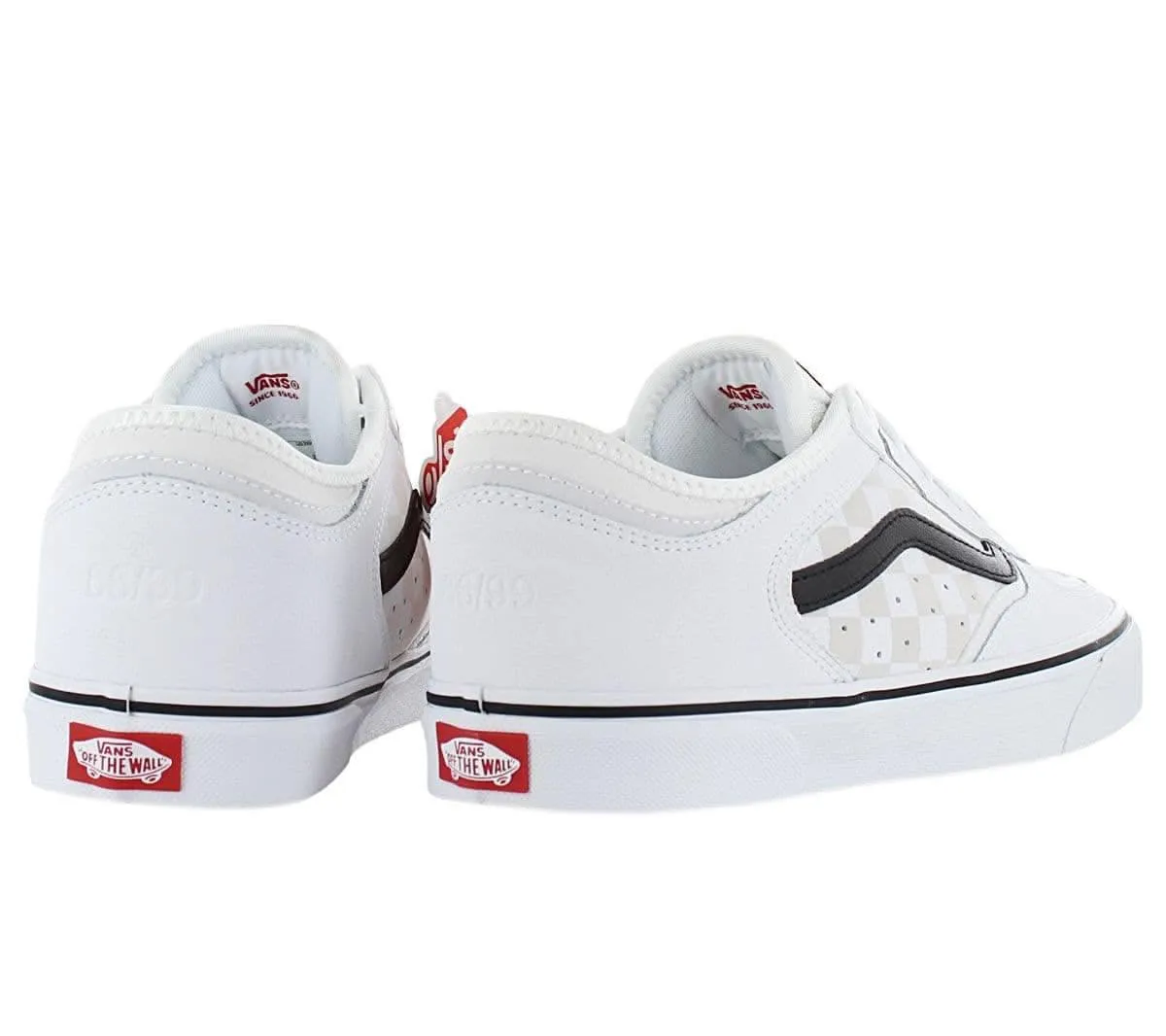VANS Rowley Classic - Herren Sneakers Schuhe Leder Weiß VN0A4BTTW691