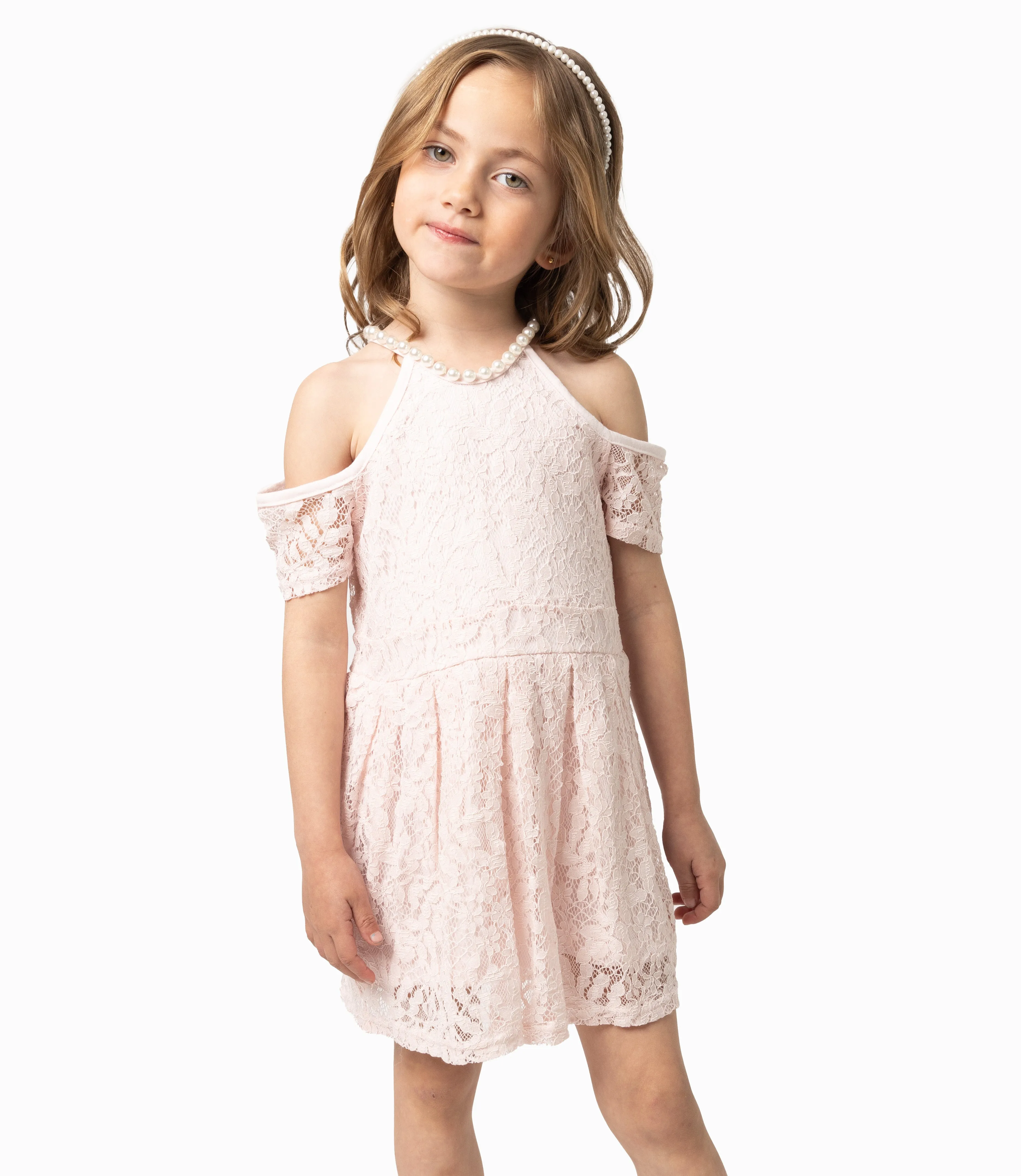 Vestido Niña De Encaje