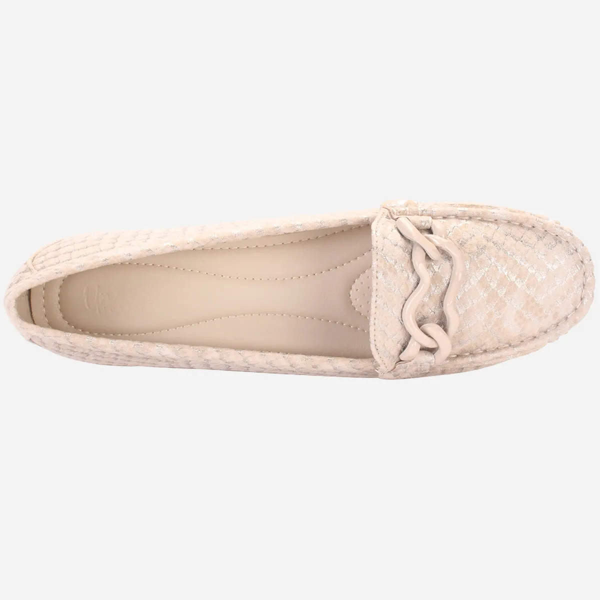 Women's "BINACA" Wedge Comfy Slide In Moccasins